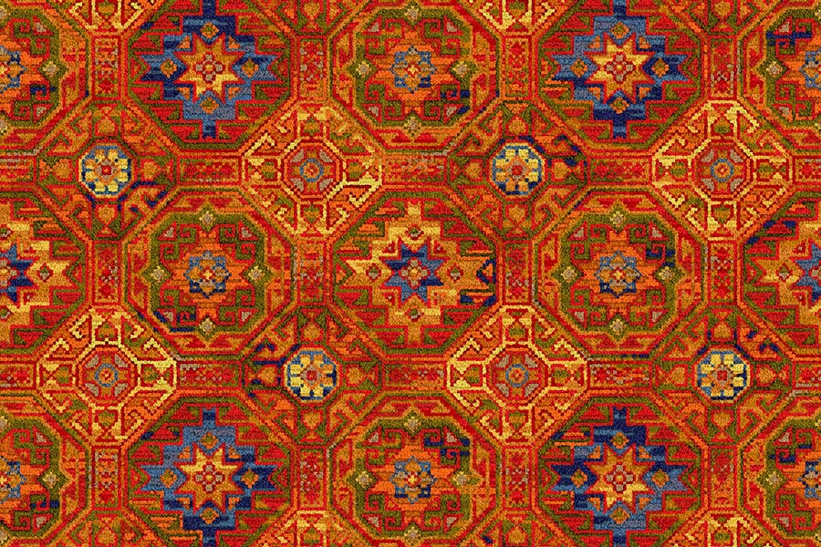 Ulster Carpets Glenavy Red Persian 21/2133