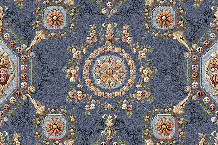 Ulster Carpets Glendun Blue Lorenzo 5/2380